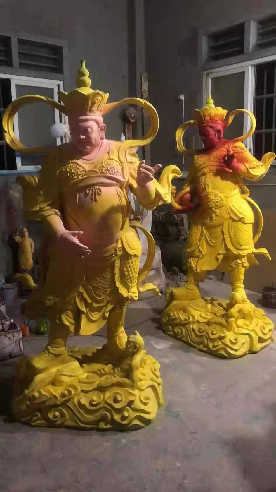 天游ty8线路检测中心四大天王贴金缘起