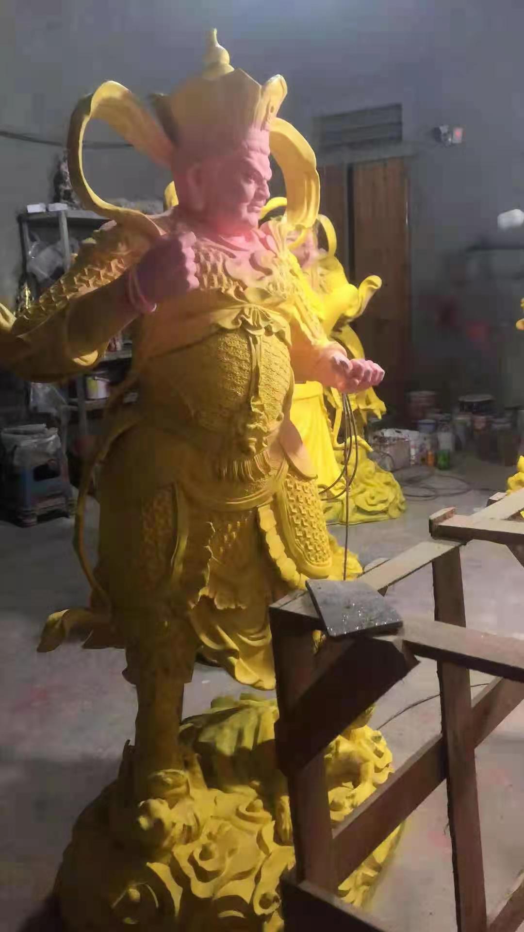天游ty8线路检测中心四大天王贴金缘起